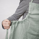 Tablier Ajustable - Lin Lavé - Soline - Eucalyptus