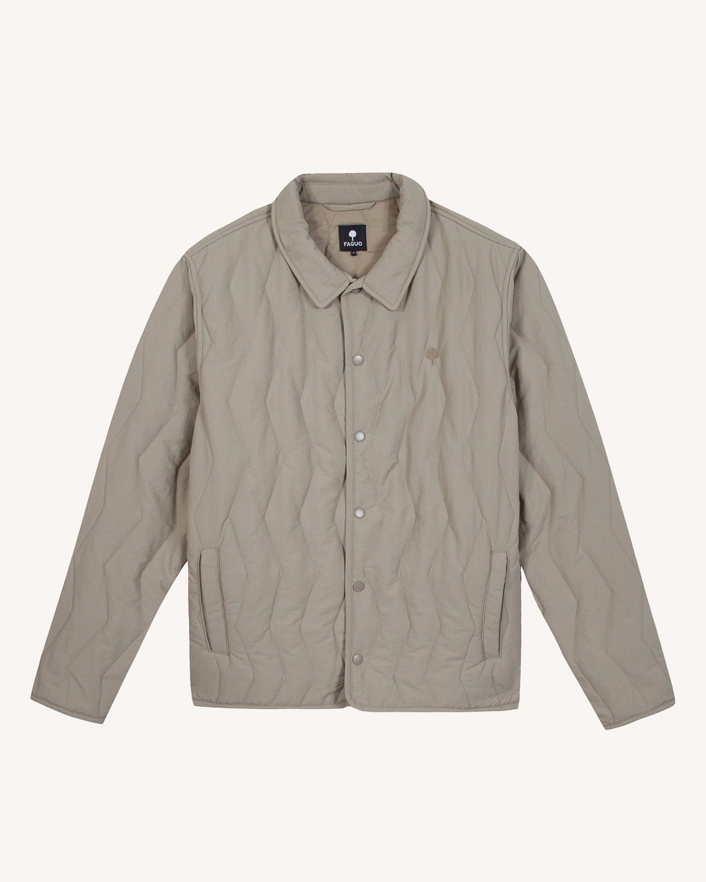 Veste Matelassée Beige