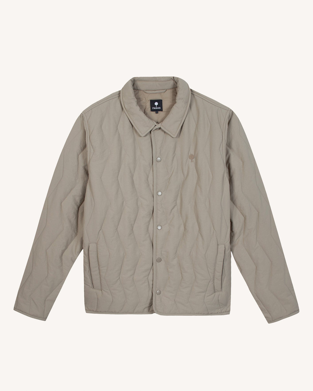 Veste Matelassée Beige
