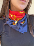 Foulard Céline – Chaînes Et Médaillons