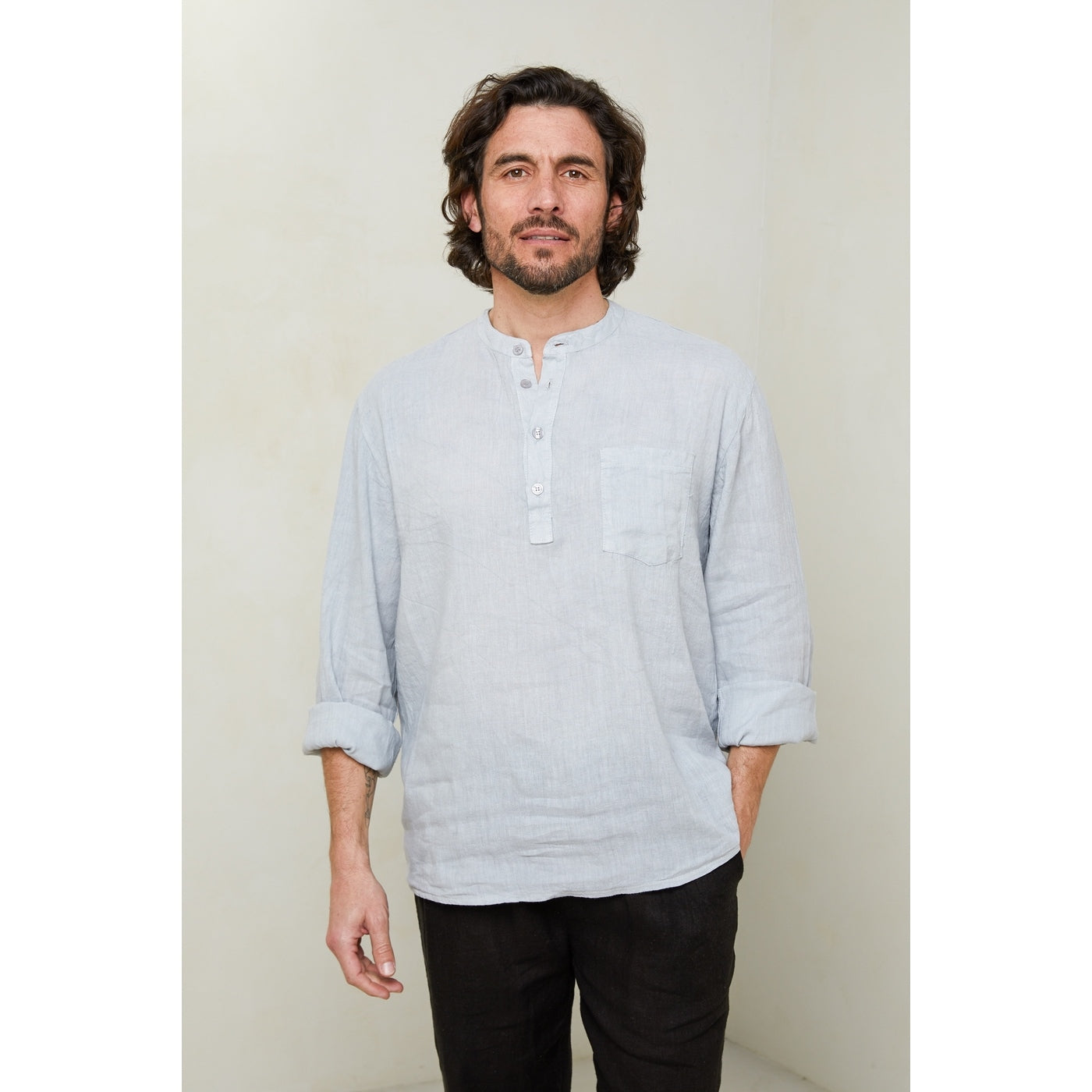 Tunic - Light Gray - Men