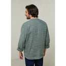 Autour Du Lin - Tunique - Kaki - Homme