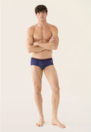 Slip Imprimé Cadeau Indigo En Coton - Terrible Kdo Indigo