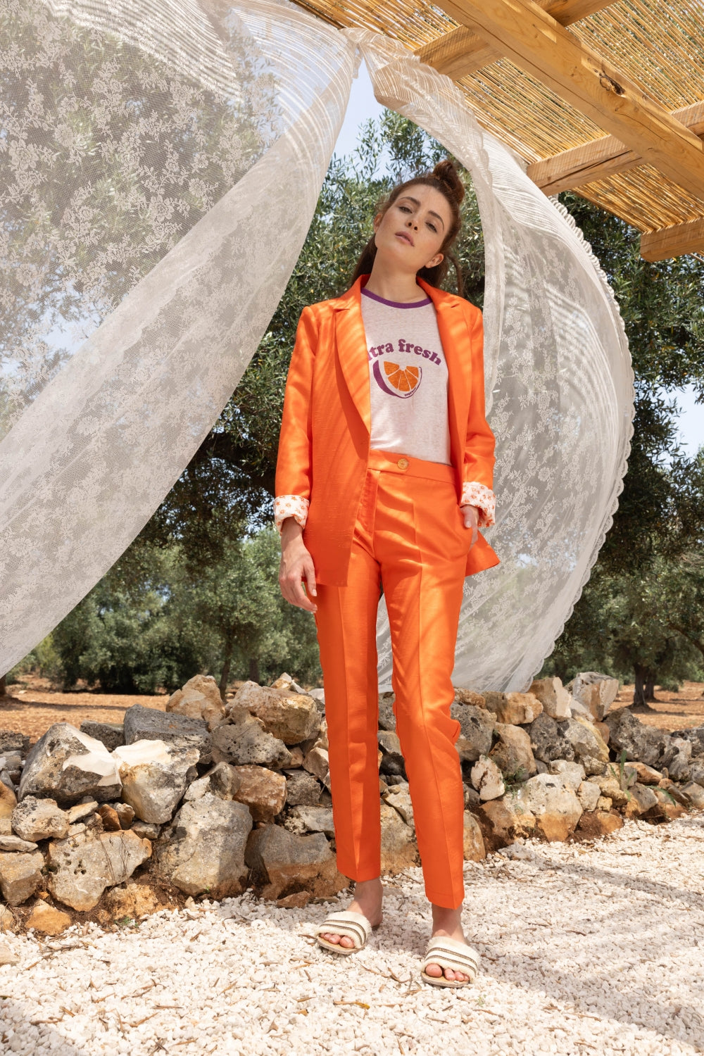 Le Blazer Serena Orange