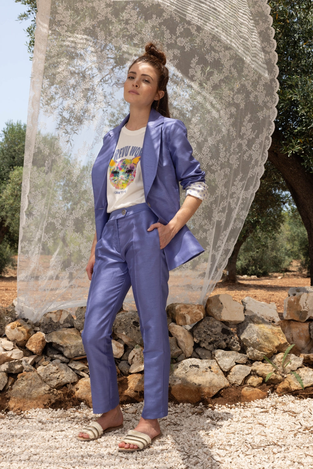 Le Blazer Serena Violet