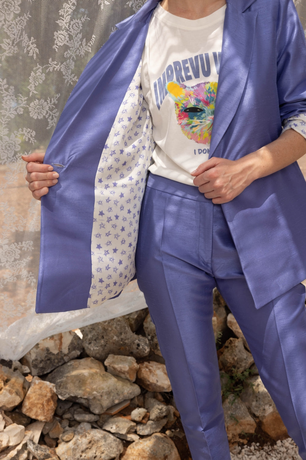 Le Pantalon Silvana Violet