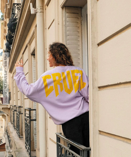 Sweatshirt Lilac Cruel