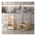3-In-1 Montessori Observation Tower – Autonomy & Safety