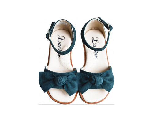 Noeud Sandals - Bluish Green - Girl