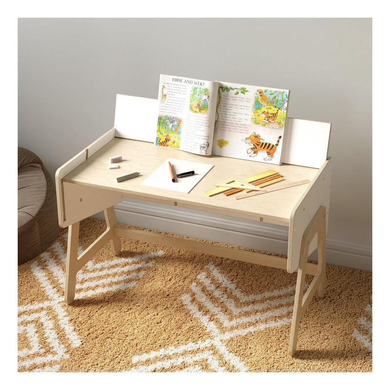 Trio Étagère-Table & Bibliothèque-Siège – Lilu