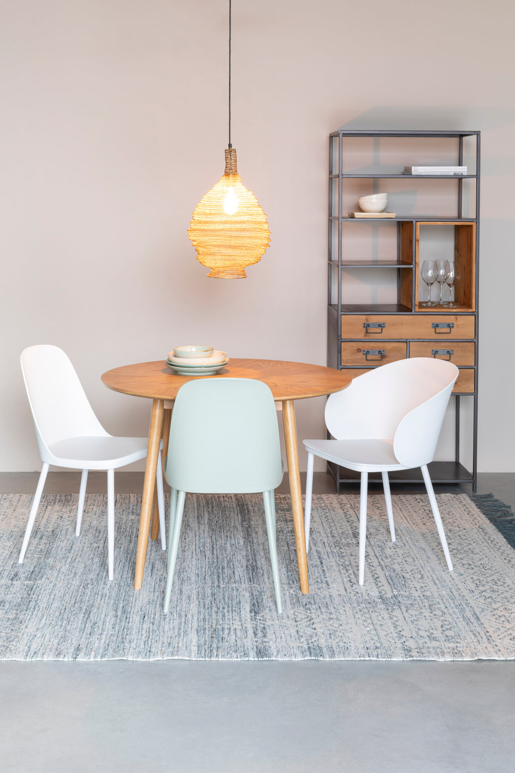 Pip All - Dining Chair - Polypropylene Plastic - White