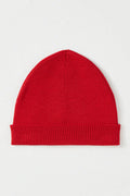 Wool Beanie - Red - Women