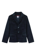 Velvet Jacket - Navy Blue - Boy
