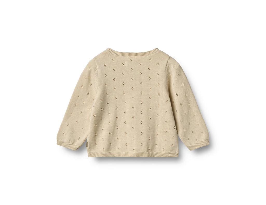 Cardigan in maglia Maia - Sandshell