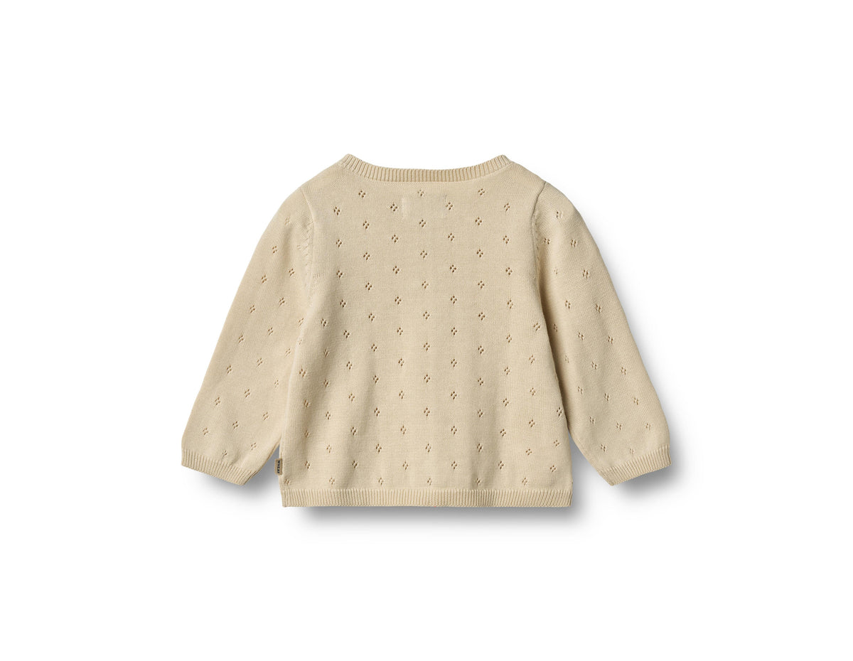 Cardigan in maglia Maia - Sandshell