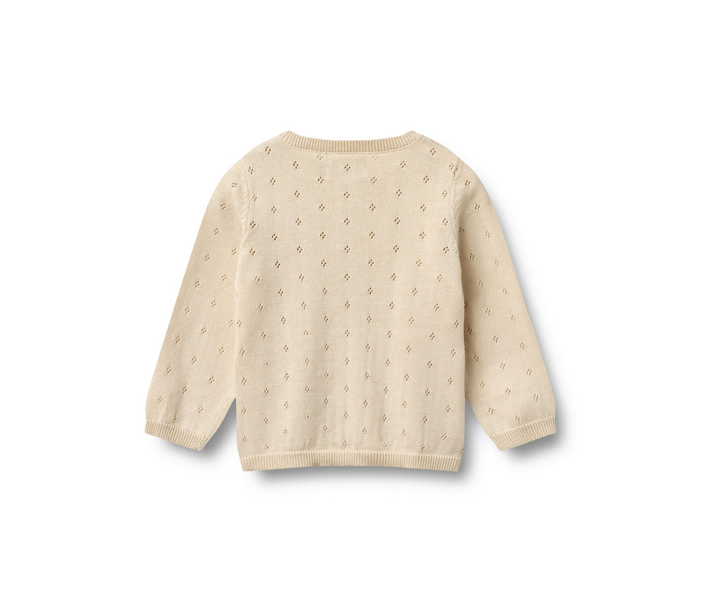 Cardigan in maglia Maia - Sandshell