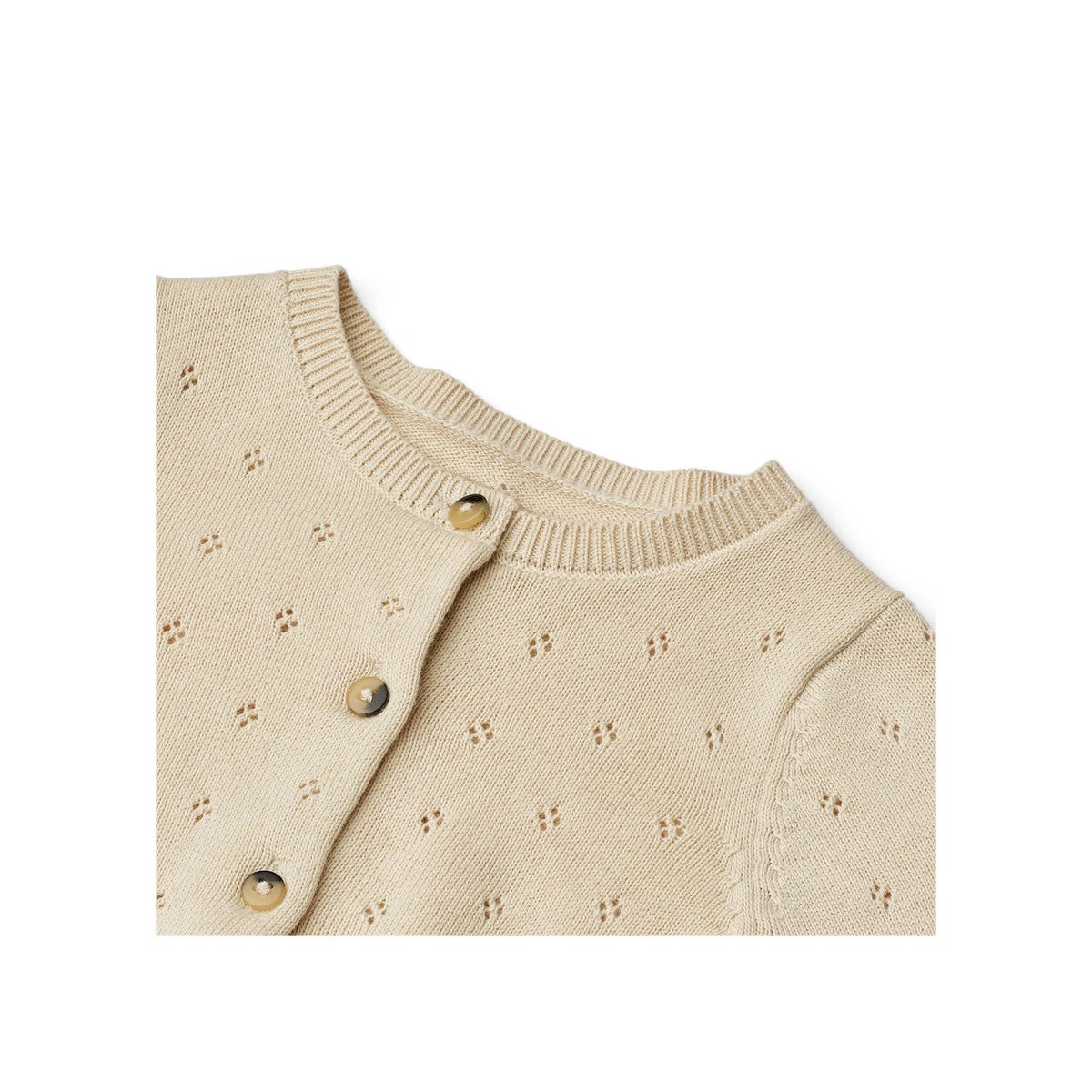 Cardigan in maglia Maia - Sandshell