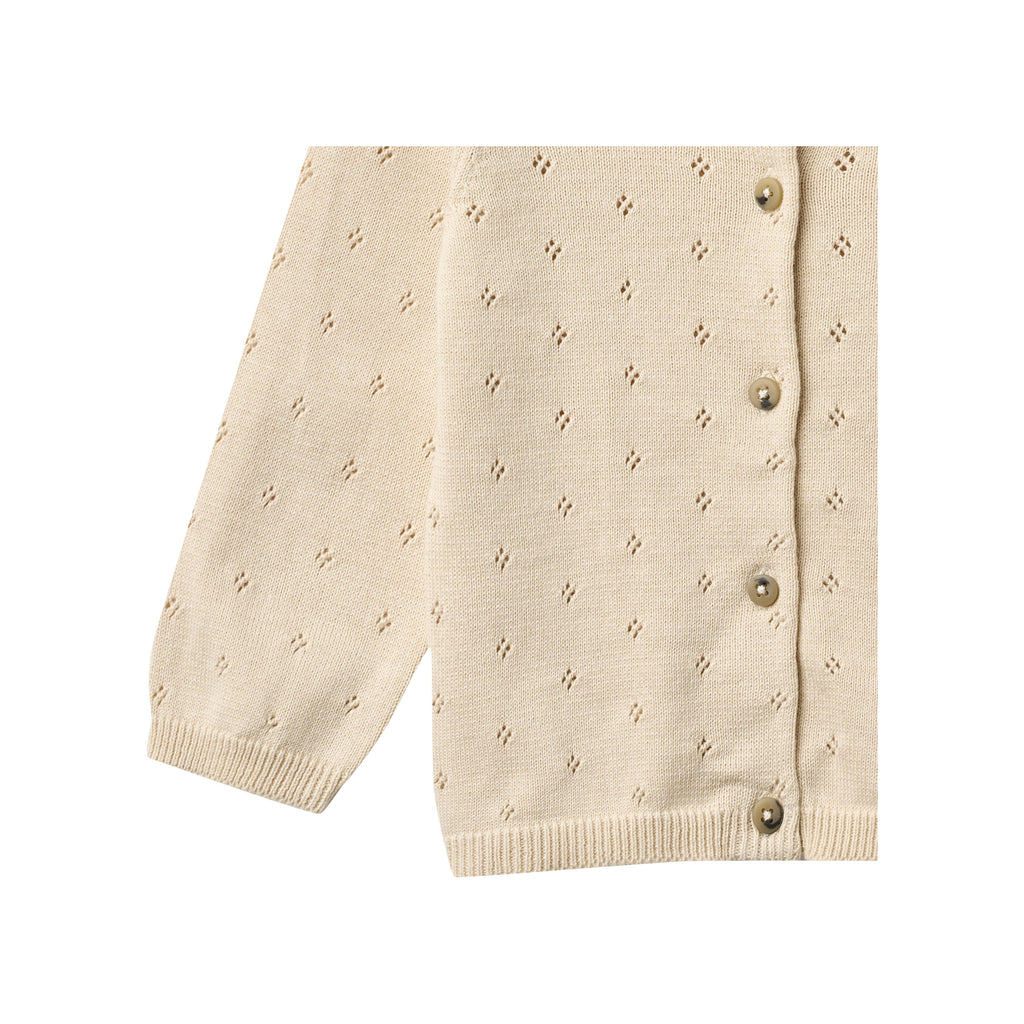 Cardigan in maglia Maia - Sandshell