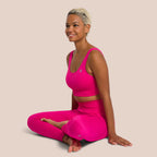 Riley Trousers - Bold Bright Pink