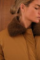 Doudoune Anaïs Camel