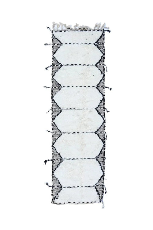 Tapis Béni Ouarain Couloir - 284 x 85 cm