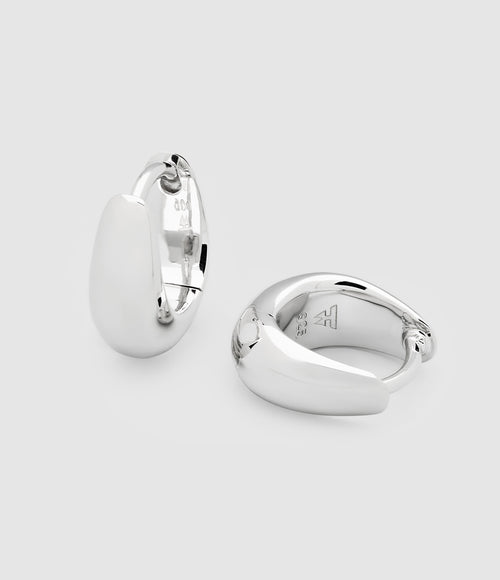 Tom Wood - Boucles D'Oreilles Ice Huggies Argenté - Unisexe