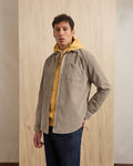 Light Beige Corduroy Shirt