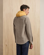 Light Beige Corduroy Shirt