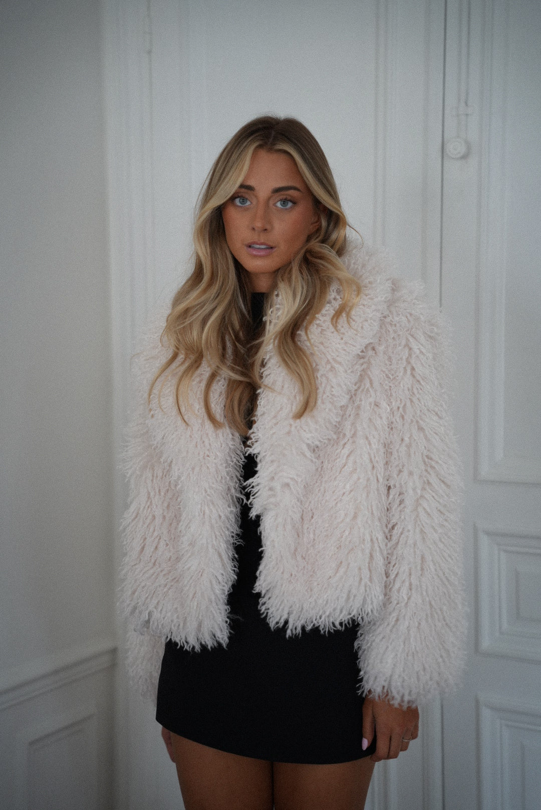 Manteau Fourrure Soanne - Crème