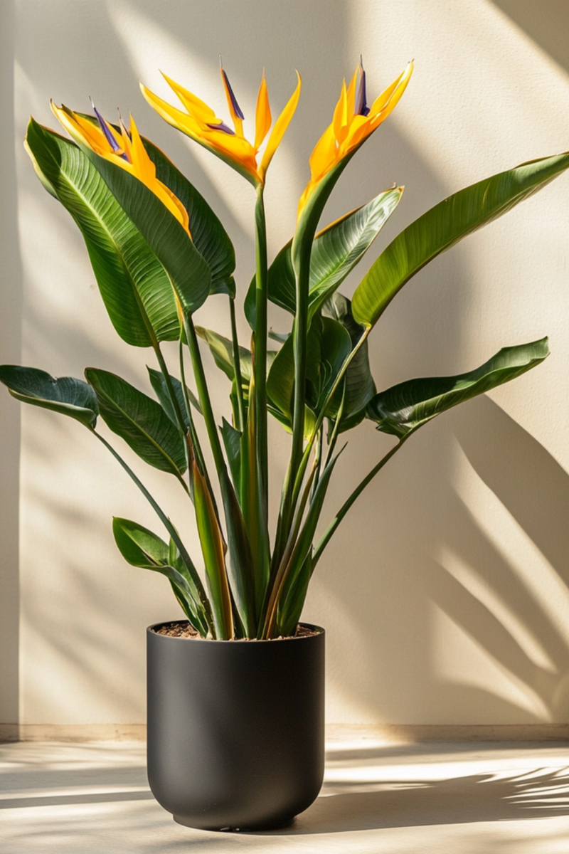 Strelitzia Reginae – Avec Fleurs – Plantes D’Intérieur