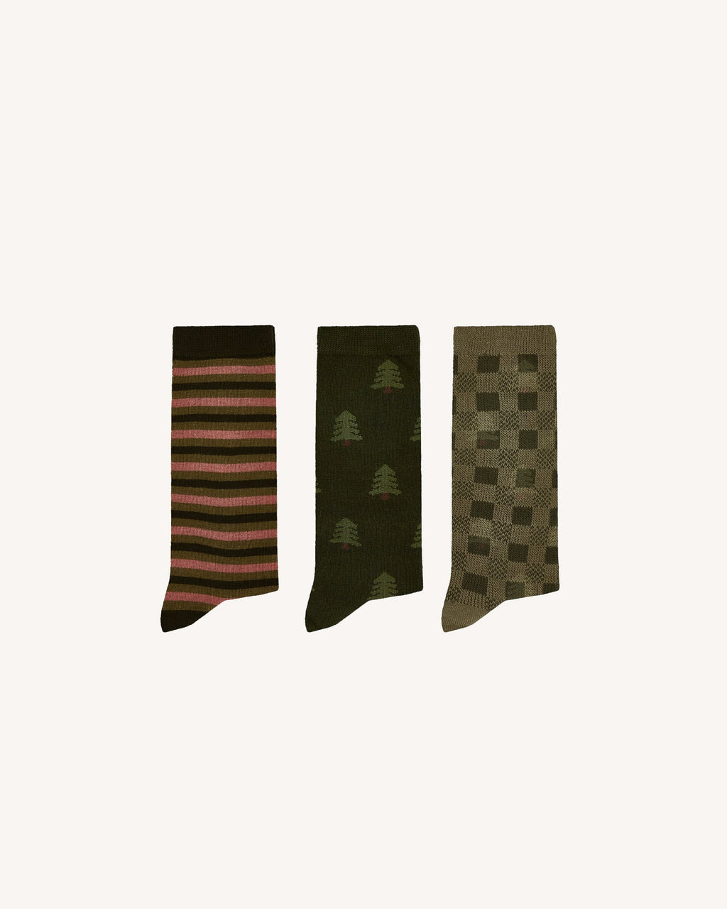 Olive and Khaki Sock Pack