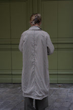 Amaury Reversible Trench Coat Beige/Vichy