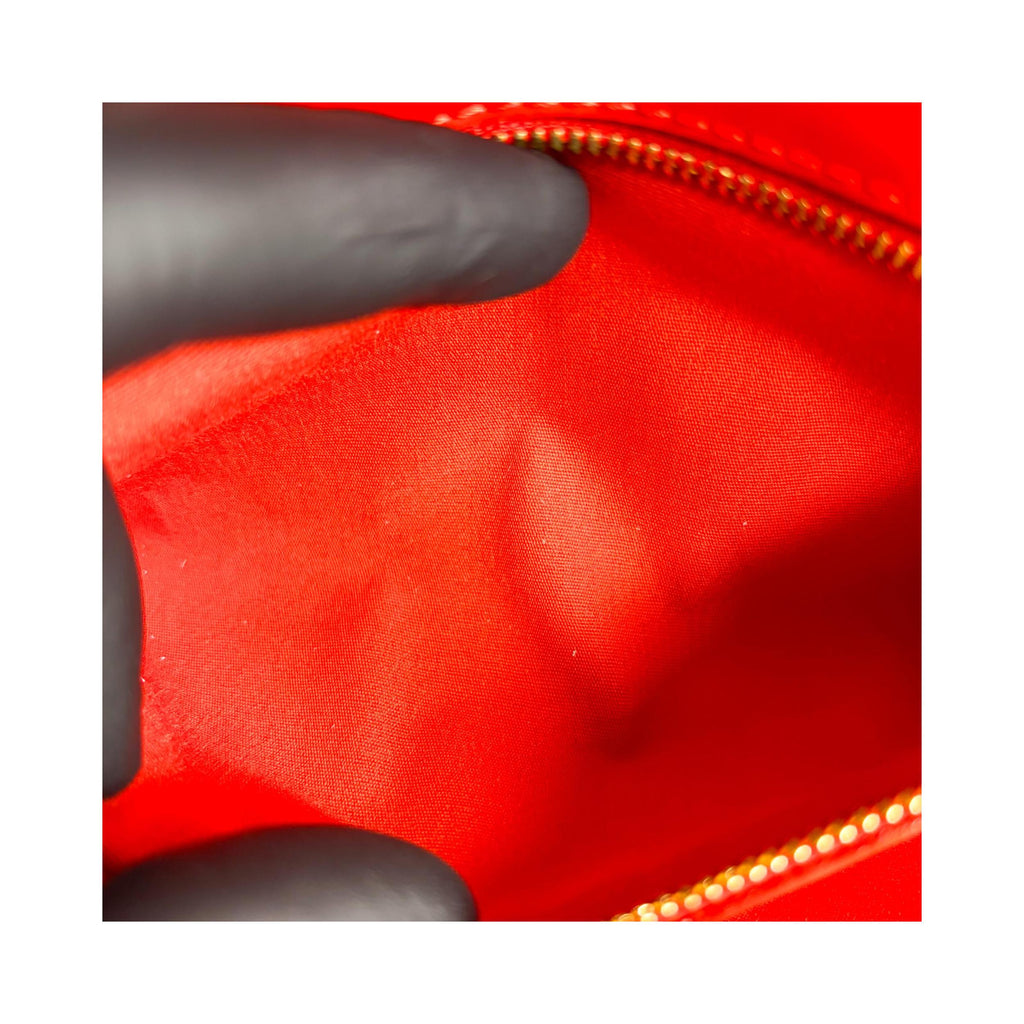 Pochette Louis Vuitton Sobe Clutch Cuir Verni - Rouge