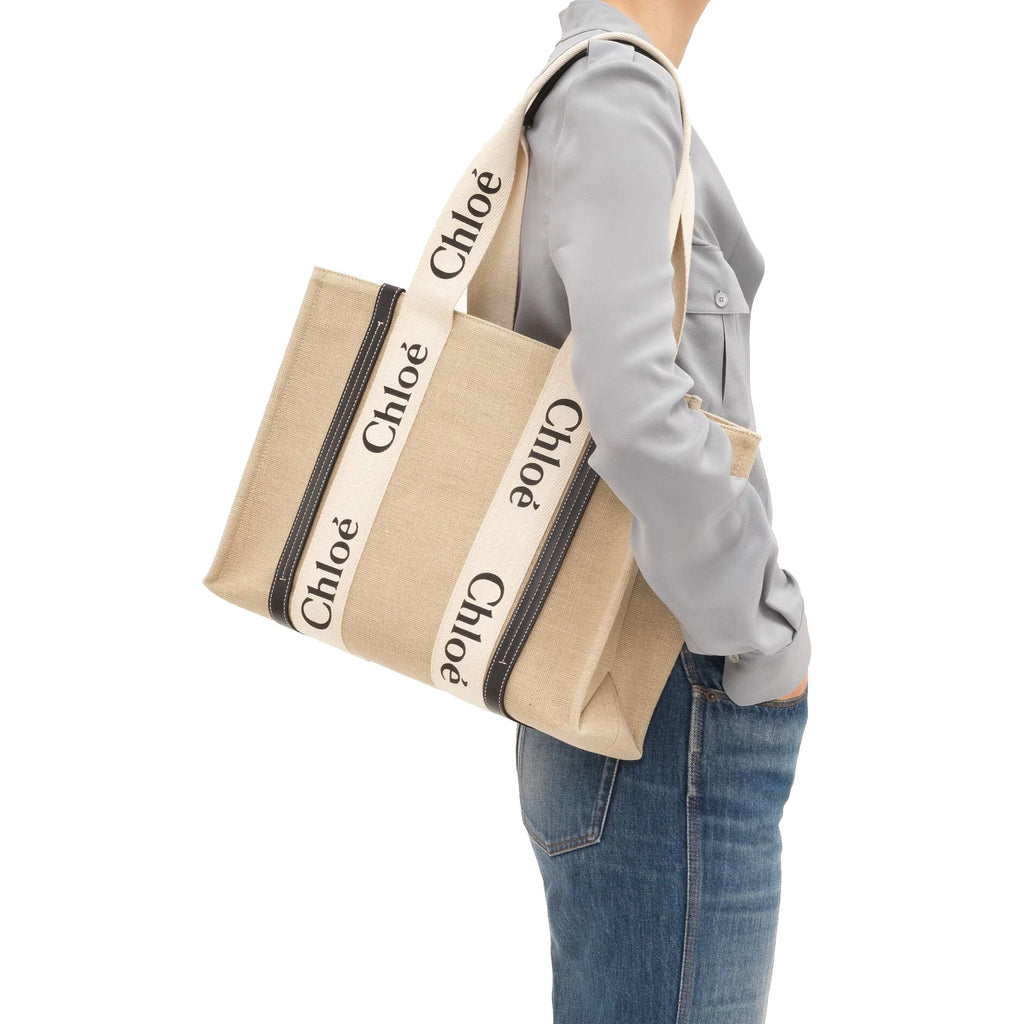 Chloe Woody Medium Tote Bag