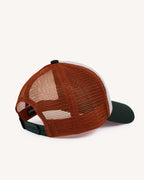 Casquette Vert Foncé Et Multicolore