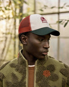 Casquette Vert Foncé Et Multicolore