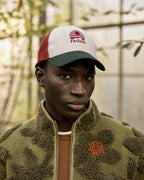 Casquette Vert Foncé Et Multicolore