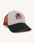 Casquette Vert Foncé Et Multicolore