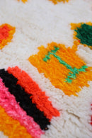 Tapis Berbère Coloré - 92 x 75 cm