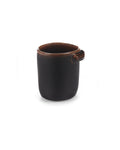 Out Of Lines - Lot De 2 Mugs Sans Anse - Grès - Noir Brun