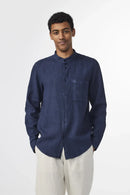 NN07 - Eddie Shirt 5706 - Navy Blue
