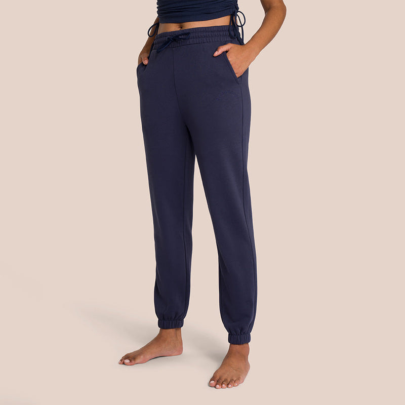 OCEANSAPART - Pantalones de chándal Charly - Moon Blue