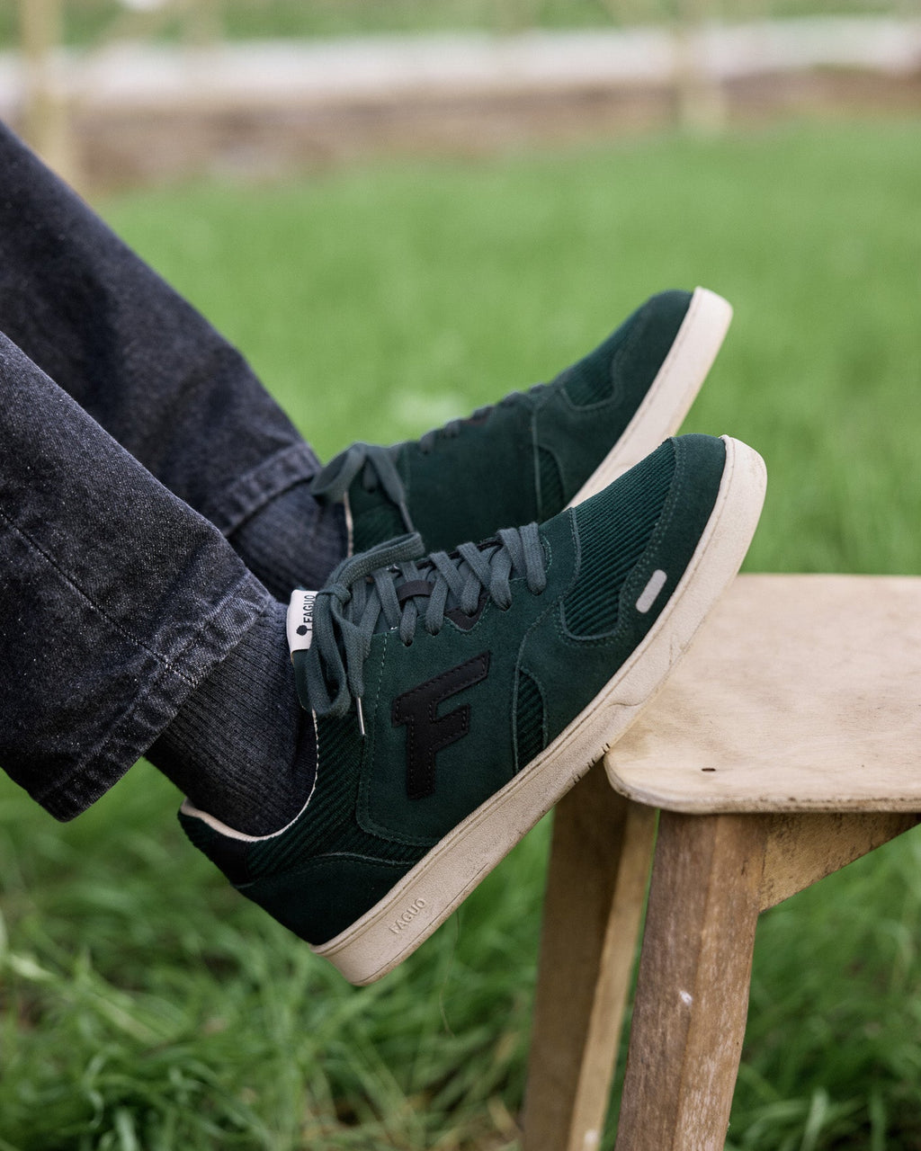 Dark Green Trainers
