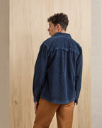 Recycled Cotton Denim Overshirt
