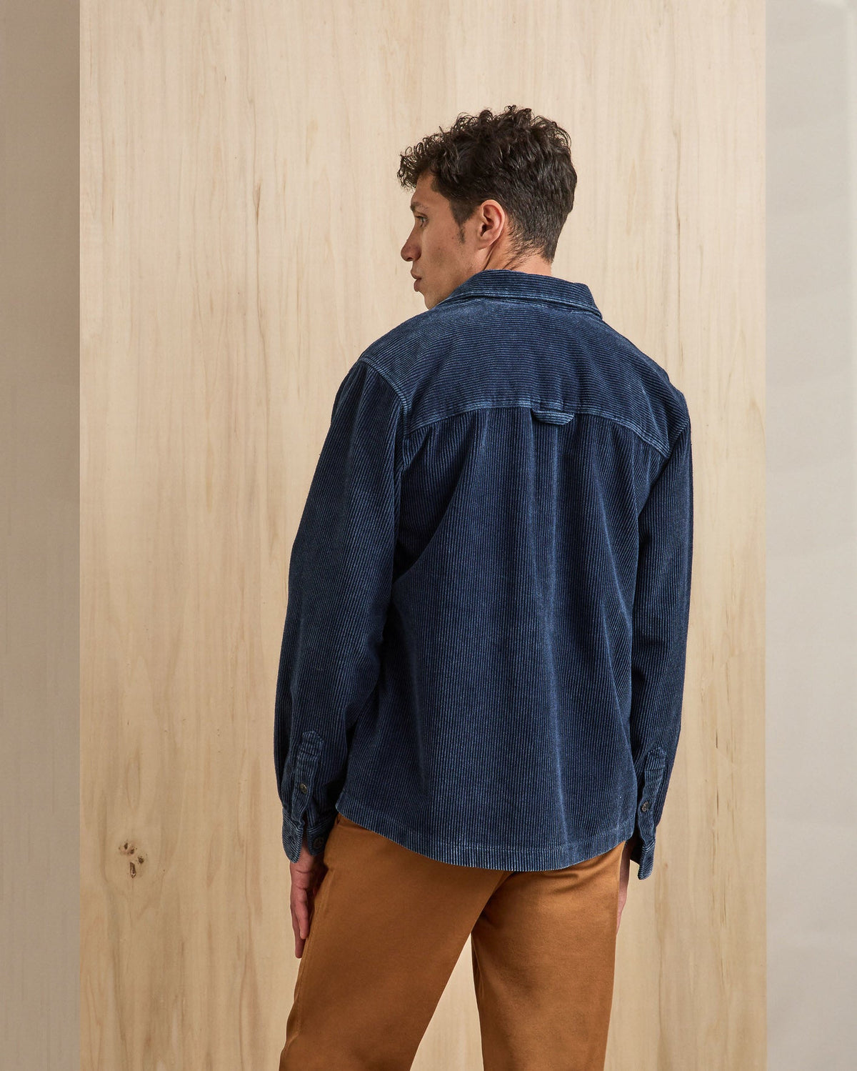 Recycled Cotton Denim Overshirt