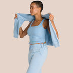 Cameron Top - Glacial Blue