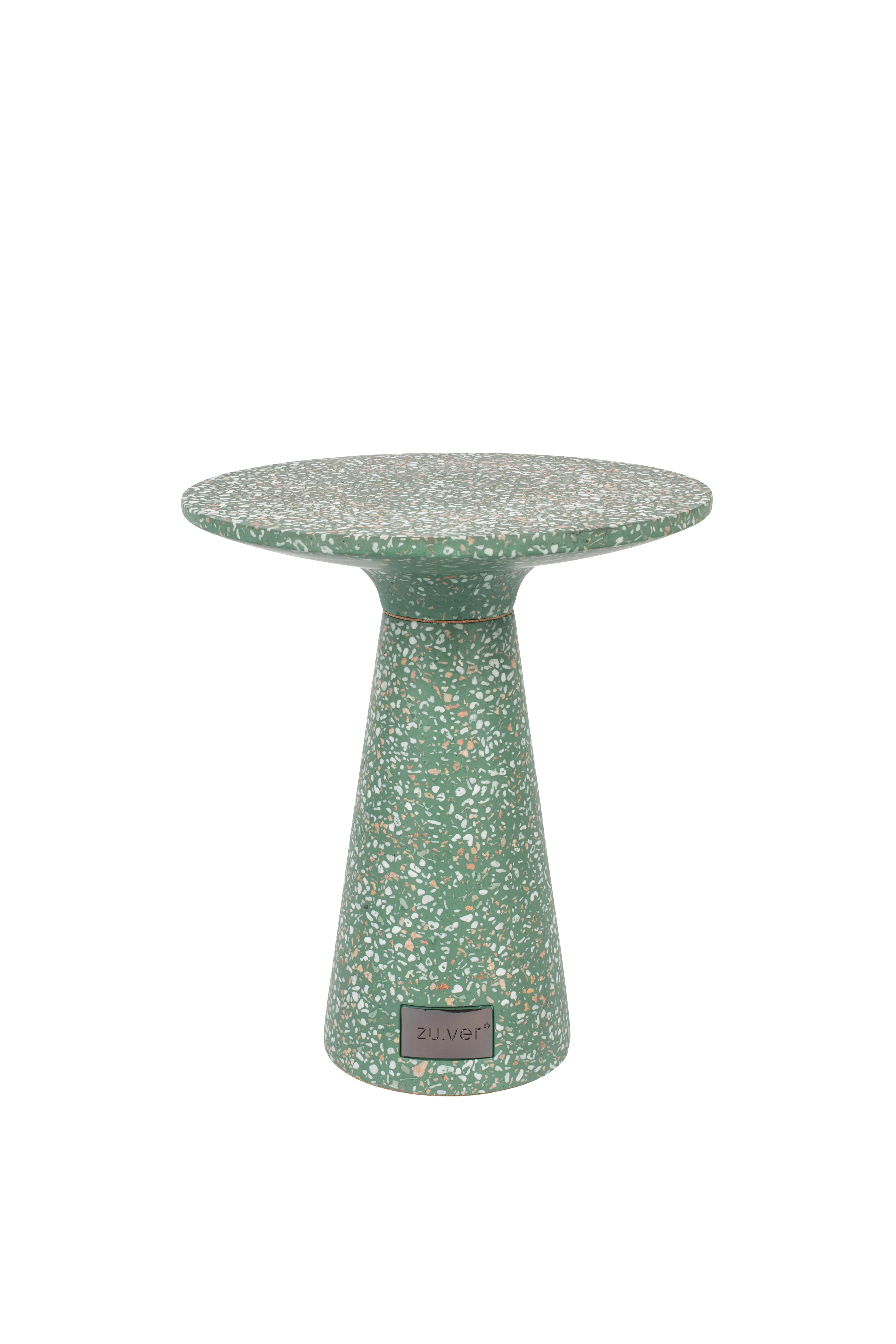 Victoria - Table D'Appoint - Terrazzo - Vert