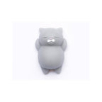 Mini Squishy Gato Gris Durmiendo - Antiestrés