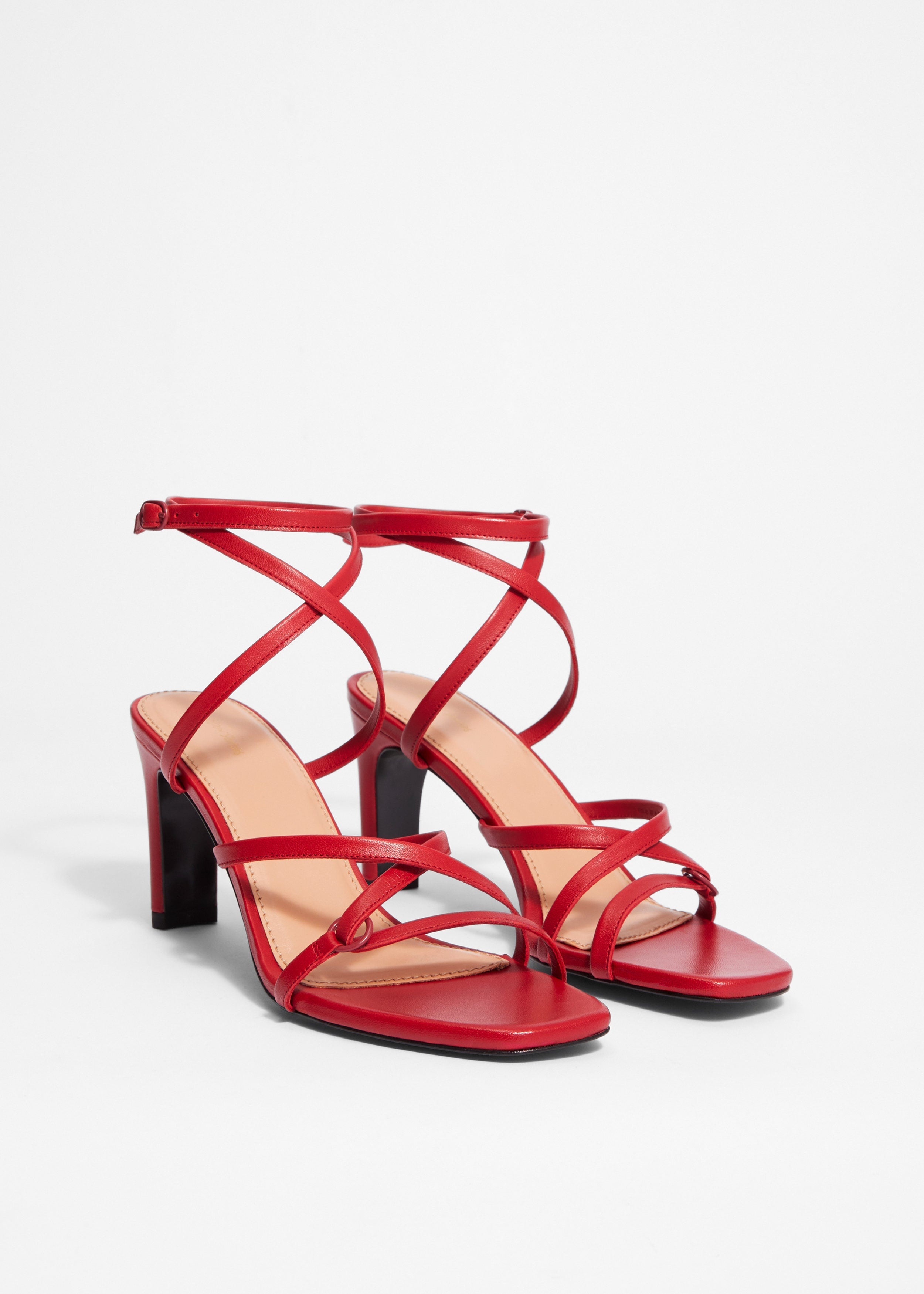Sandales Leslie - Rouges
