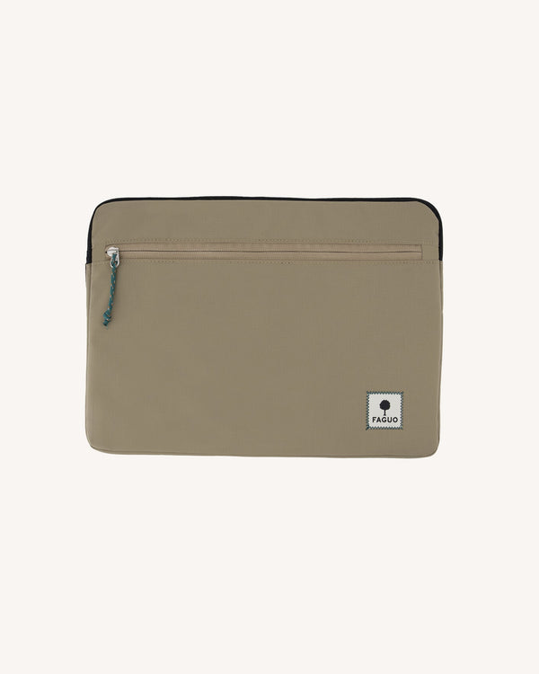 Funda para ordenador beige claro